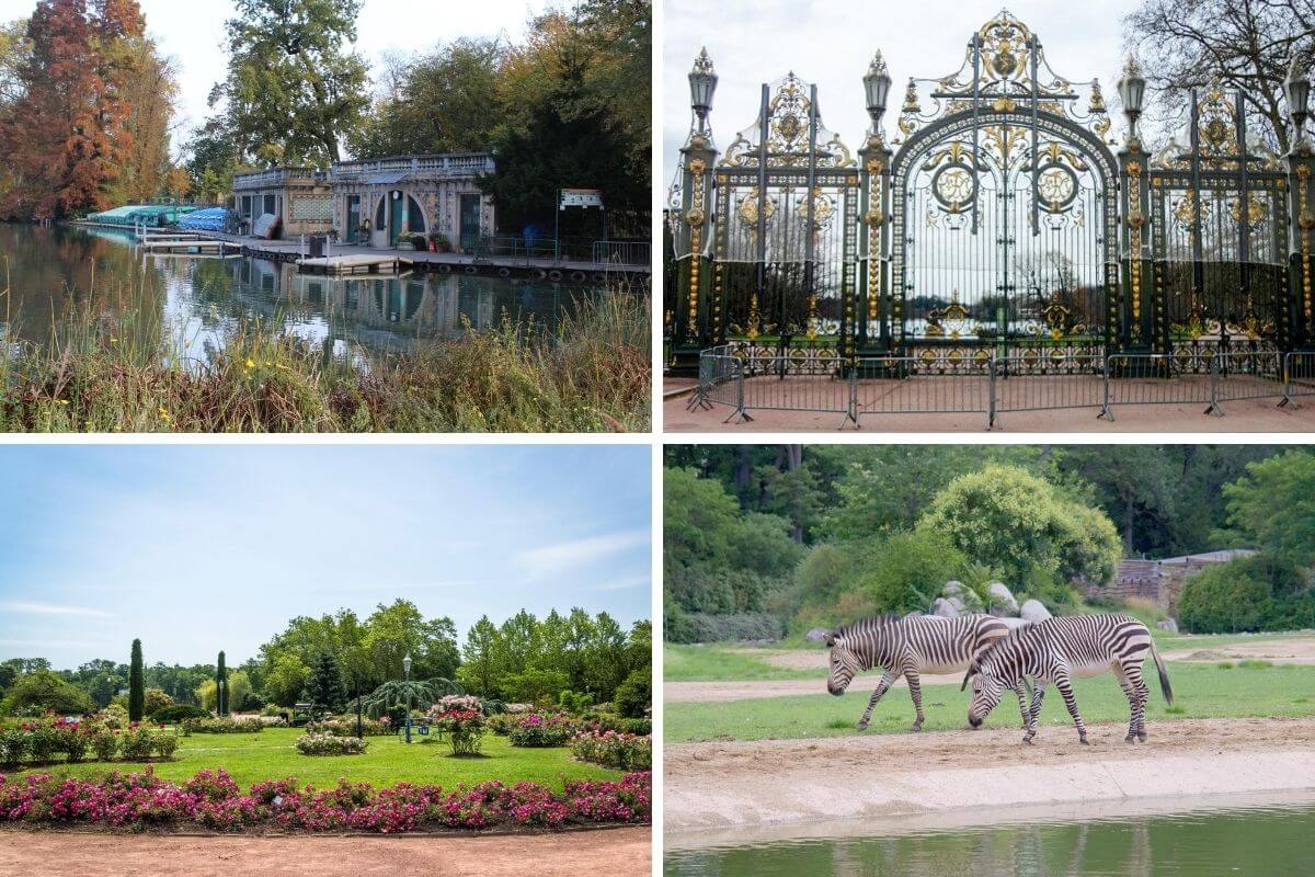 Parc de la Tete d'Or in  Lyon, France.