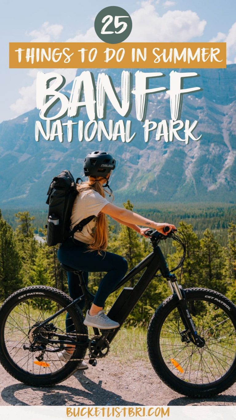 25 Things to Do in Banff in the Summer (BANFF BUCKET LIST)